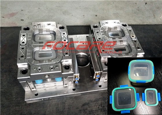PP+TPE master seal fresh box two component mold manufacture