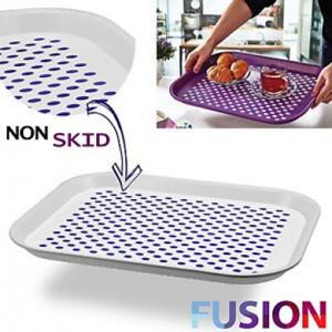 Double color anti-slip serving tray mold